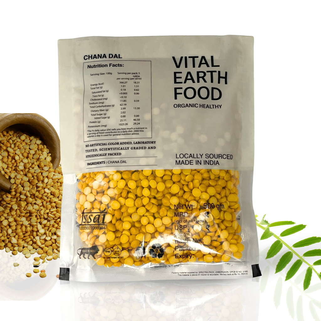 Organic Chana Dal 500g
