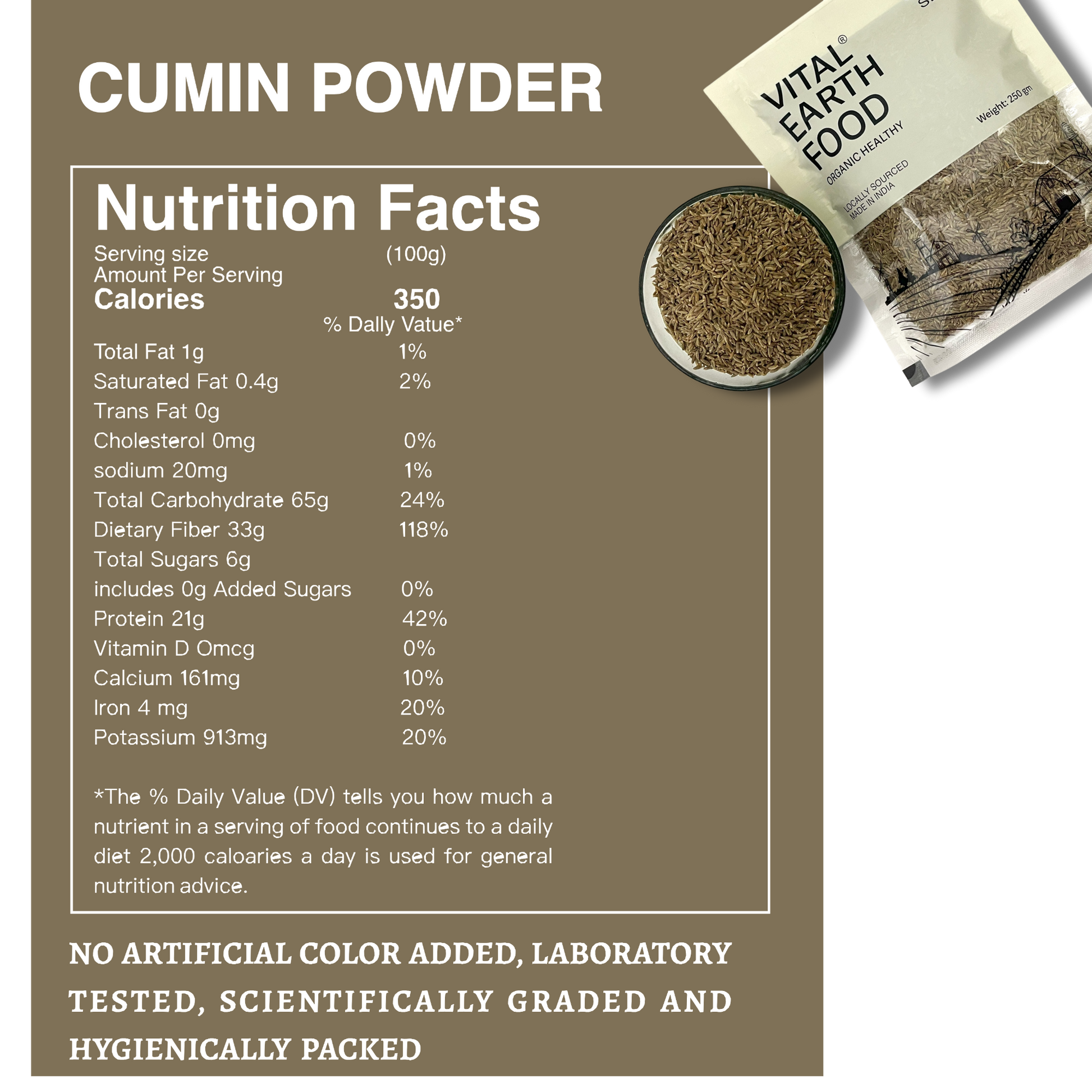Organic Cumin(Jira) Seeds