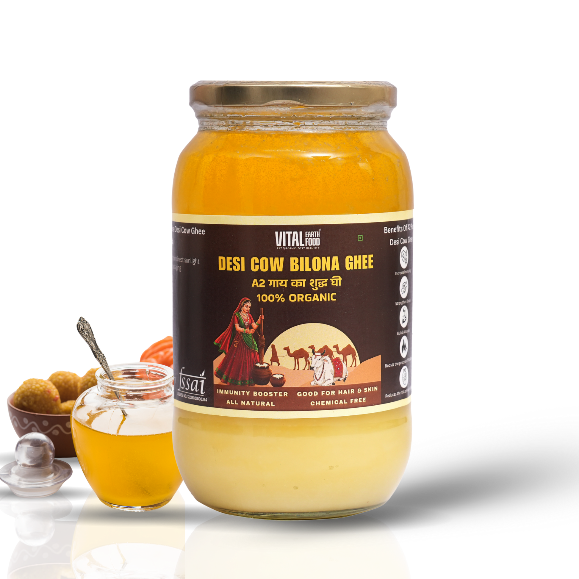 Cow A2 Bilona Ghee