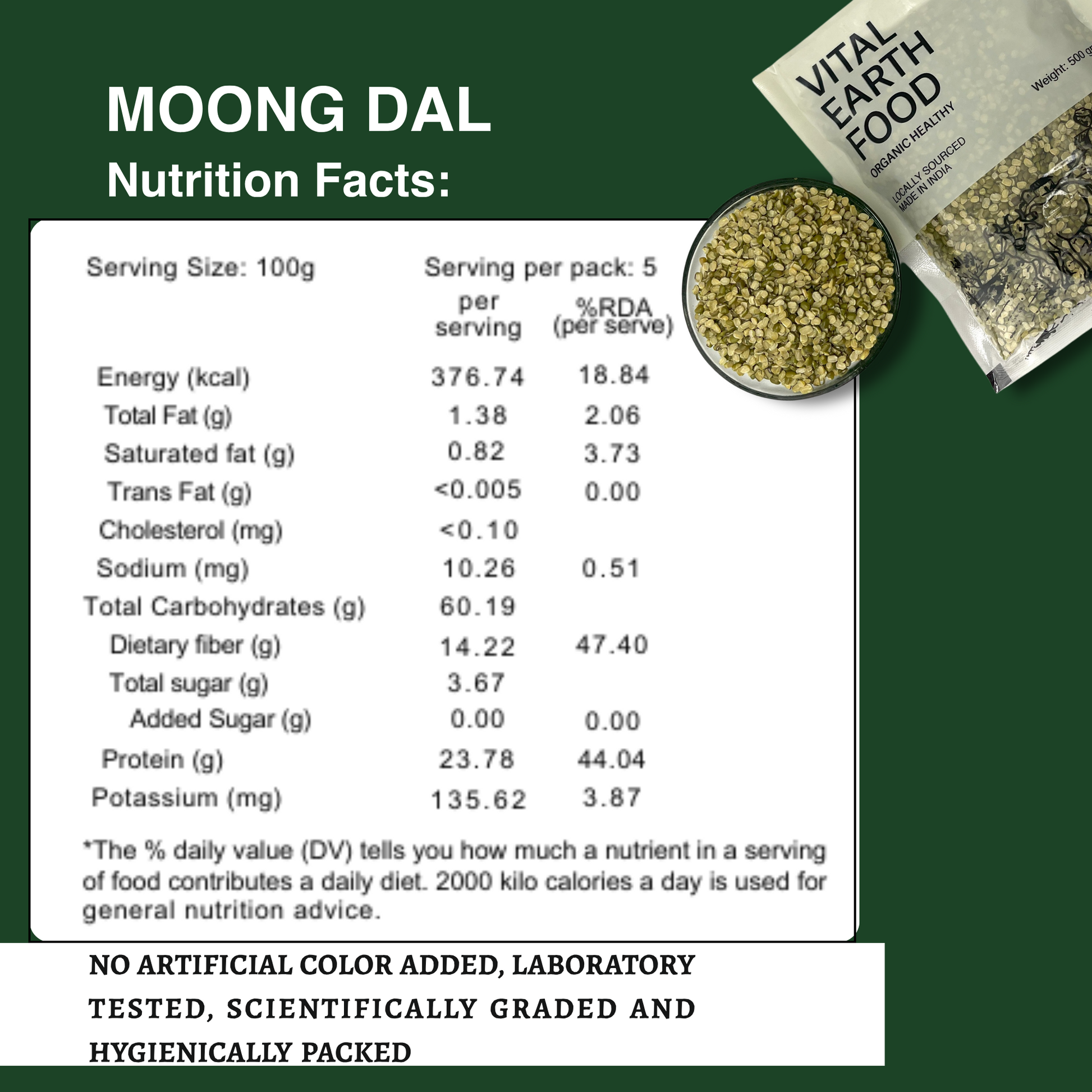 organic Moong Dal