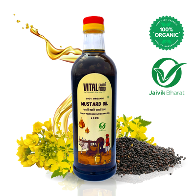 Organic Mustard Oil (1 ltr)